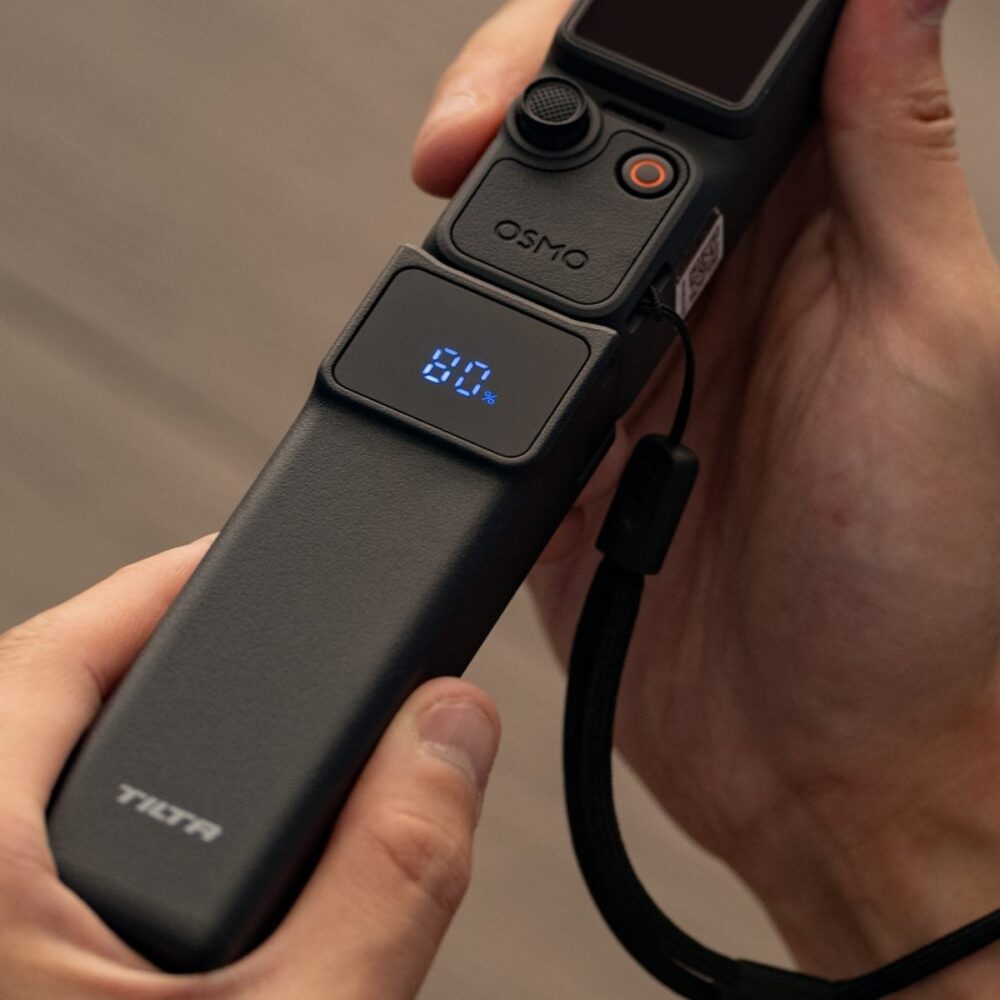 Tilta Portable Power Bank for DJI Osmo Pocket 3/4 - Black(with Internal Batteries)