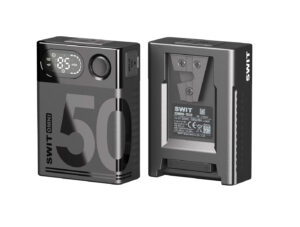 SWIT OMNI-50S | 50Wh 100W-high-load Professional Mini Battery with USB-C for laptop, and LCD Display