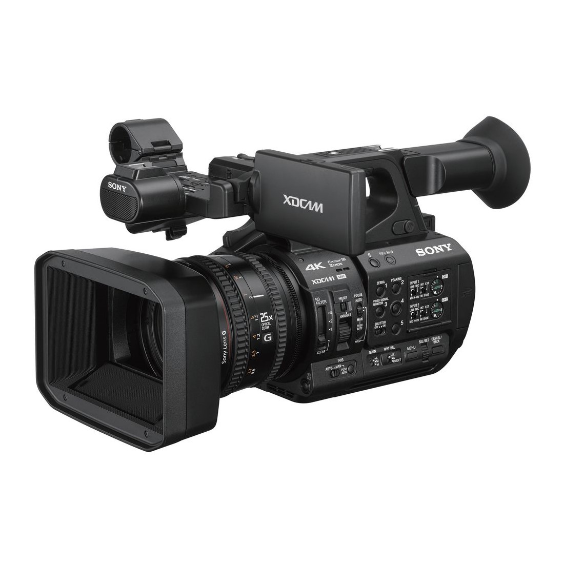 SONY PXW-Z190 4K 3-CMOS 1/3" sensoriga XDCAM kaamera